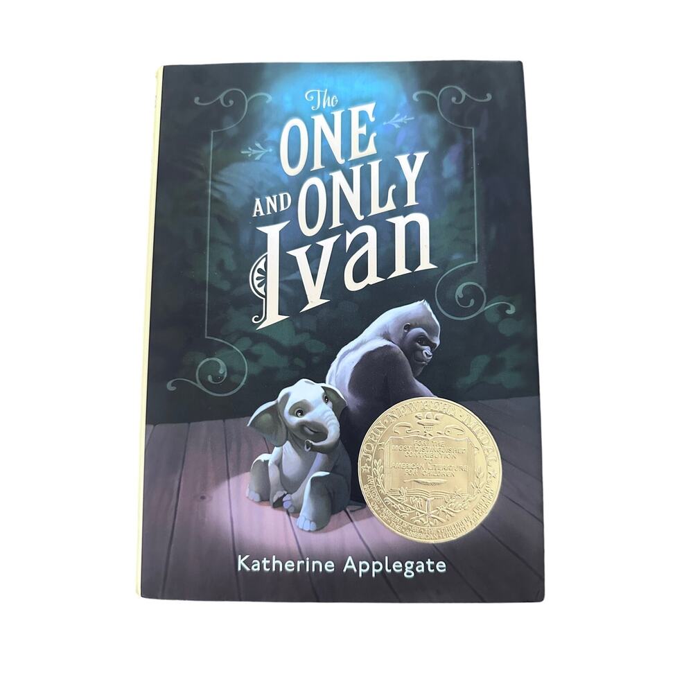 The One And Only Ivan Hardcover Children's Book Winner of the Newbery Medal